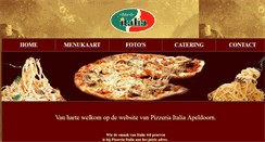 Desktop Screenshot of pizzeriaitalia-apeldoorn.nl